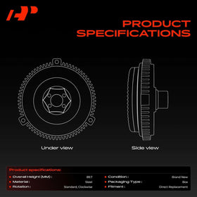 A-Premium side profile highlighting gear teeth for consistent fan engagement