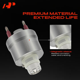 A-Premium side profile displaying male pin terminals for plug-and-play benefit