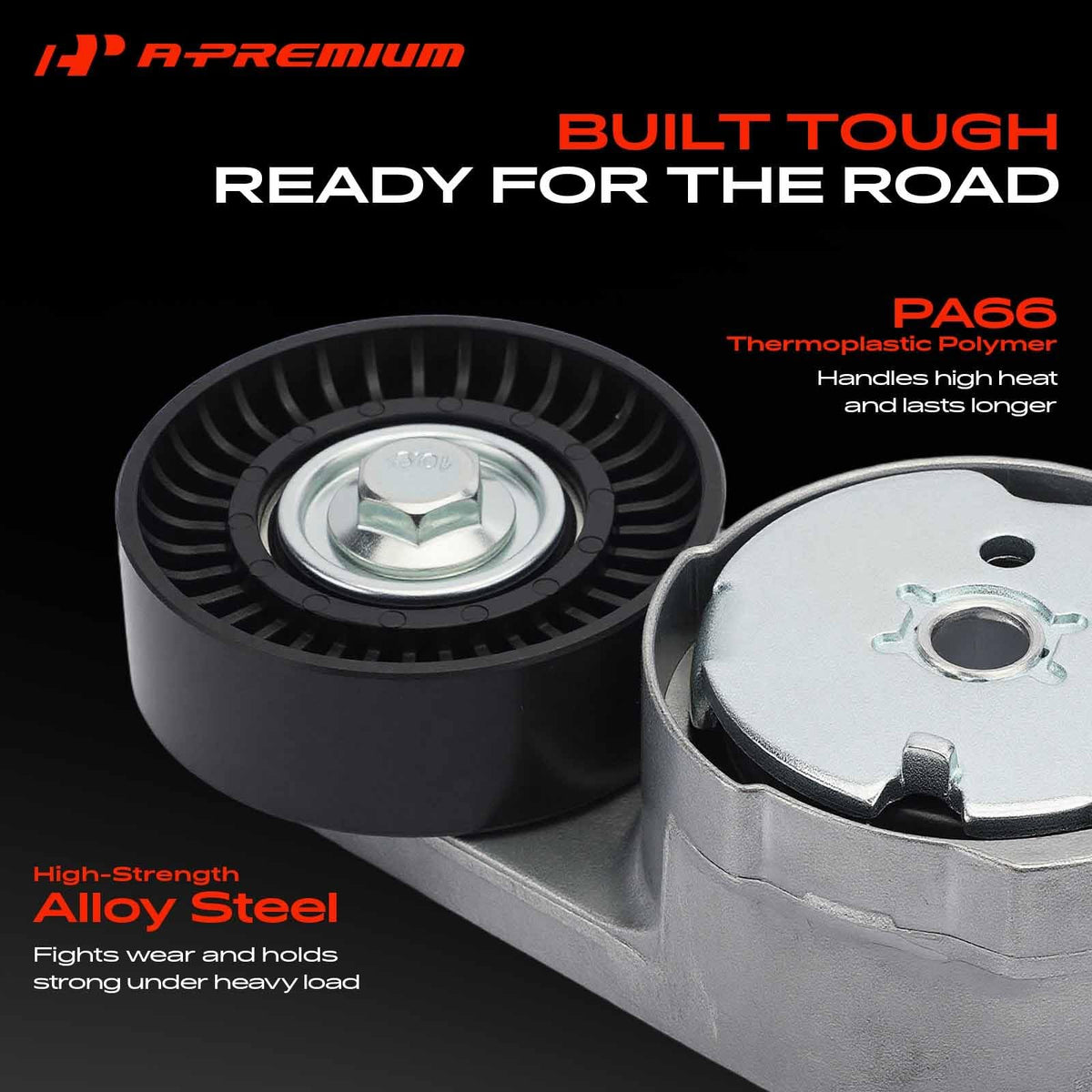 A-Premium side profile with mounting bracket for direct-fit replacement benefit