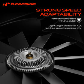 A-Premium side profile showing blade thickness and reduced vibration benefit