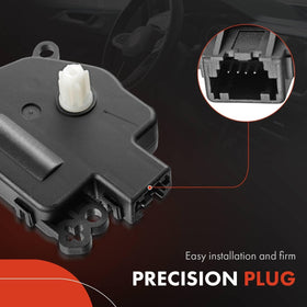 A-Premium size comparison in hand illustrating compact dimensions and easy in-dash replacement