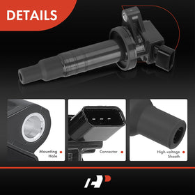 A-Premium size comparison with ruler demonstrating compact coil dimensions for fit confirmation