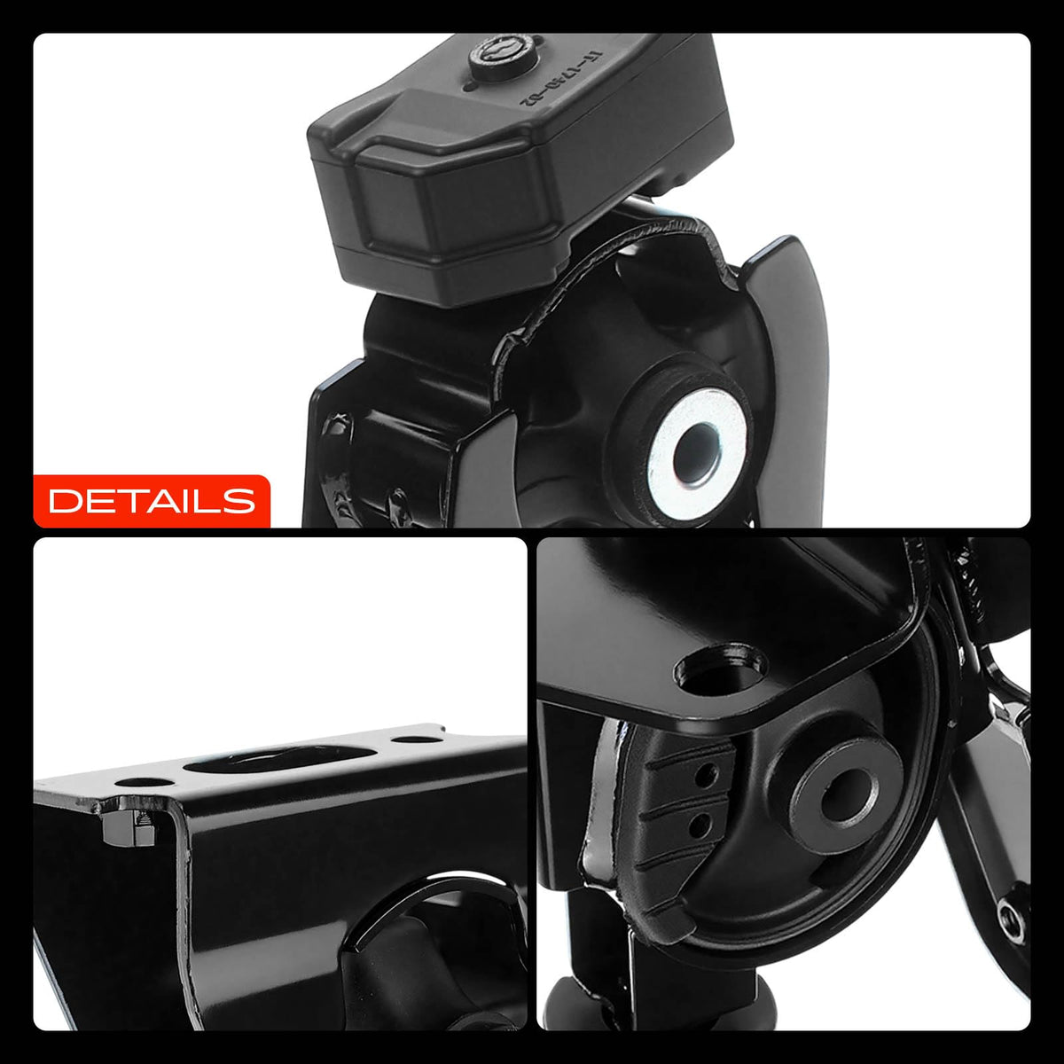 A-Premium mounts next to a ruler showing scale for fitment verification benefit