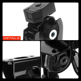 A-Premium mounts next to a ruler showing scale for fitment verification benefit