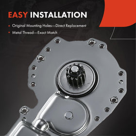A-Premium motor next to coin for scale showing compact design benefit