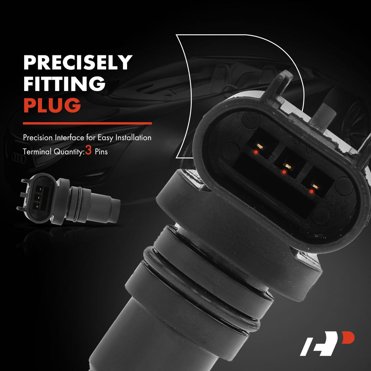 A-Premium sensor beside ruler to show scale and help confirm correct part size