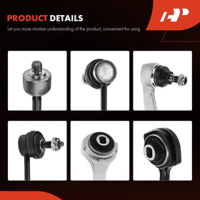 A-Premium control arm next to wrench showing size and installation scale benefit