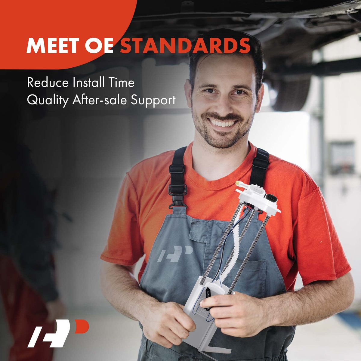 A-Premium size scale next to ruler showing compact dimensions for easy fitment