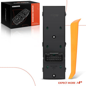 A-Premium switch beside ruler showing compact size for accurate fitment