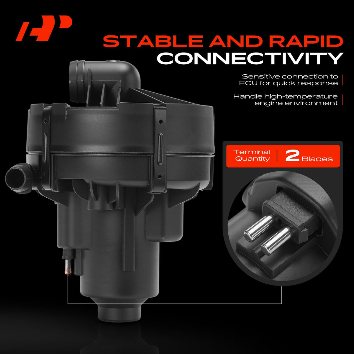 A-Premium mounting hardware set with bolts for straightforward installation