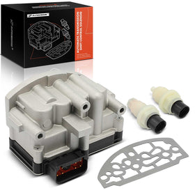 A-Premium solenoid block front view showing clean fit and reliability