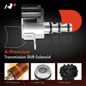 A-Premium solenoid close-up terminals with blade connectors for secure contact