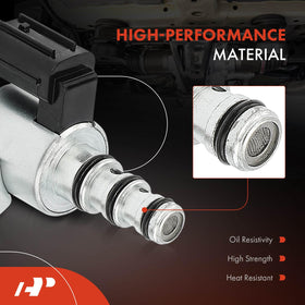 A-Premium solenoid installed in valve body demonstrating direct-fit advantage