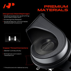 A-Premium sounding in use on the road illustrating attention-getting volume