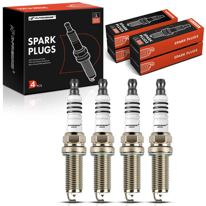 A-Premium front packaging showing four spark plugs and product details for fit assurance