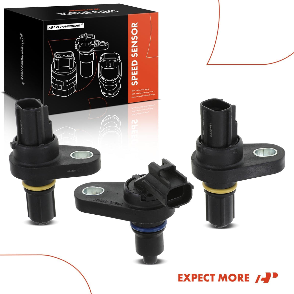 A-Premium sensor in garage during install showing professional ease and safety
