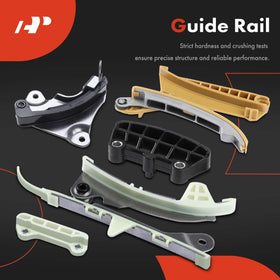 A-Premium sprockets and tensioners displayed to show accurate fit and reliable tension