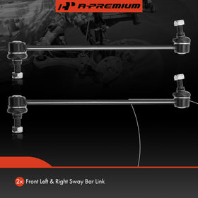Close-up of A-Premium stabilizer bar link joint showing pre-greased connection