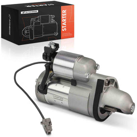 A-Premium starter front view showing housing and clean finish for reliable replacement