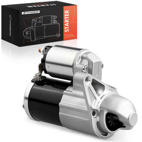 A-Premium starter front view showing gear and housing for reliable fit