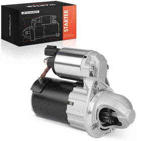 A-Premium starter front view showing mounting points and reliable fit