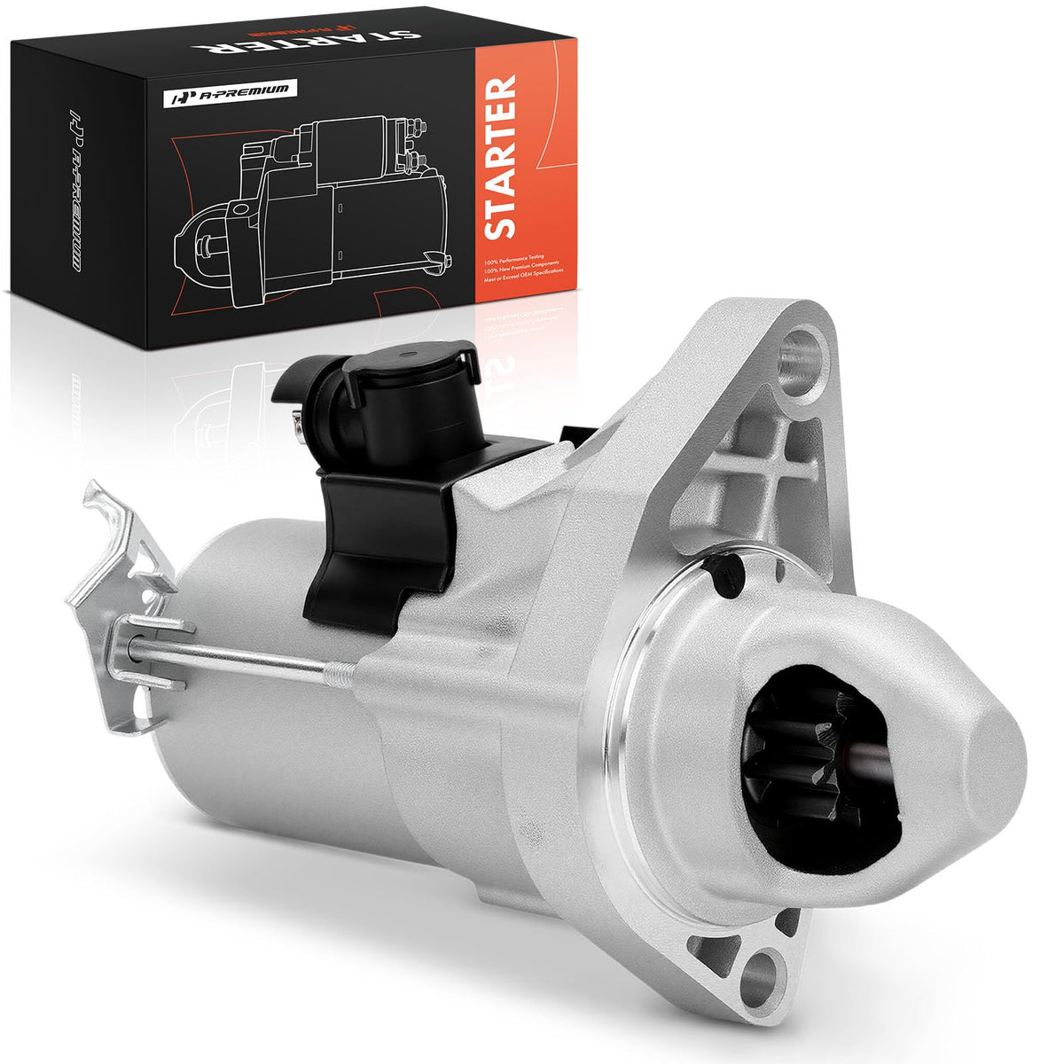 A-Premium starter front view showing form and fit benefit