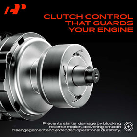 A-Premium starter held in hand showing compact size and easy handling benefit