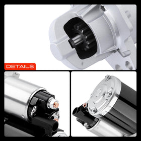 A-Premium starter label with specs showing 12V 1.4KW 12 teeth clockwise rotation