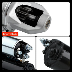 A-Premium starter in garage scene showing mechanic-ready replacement and confidence