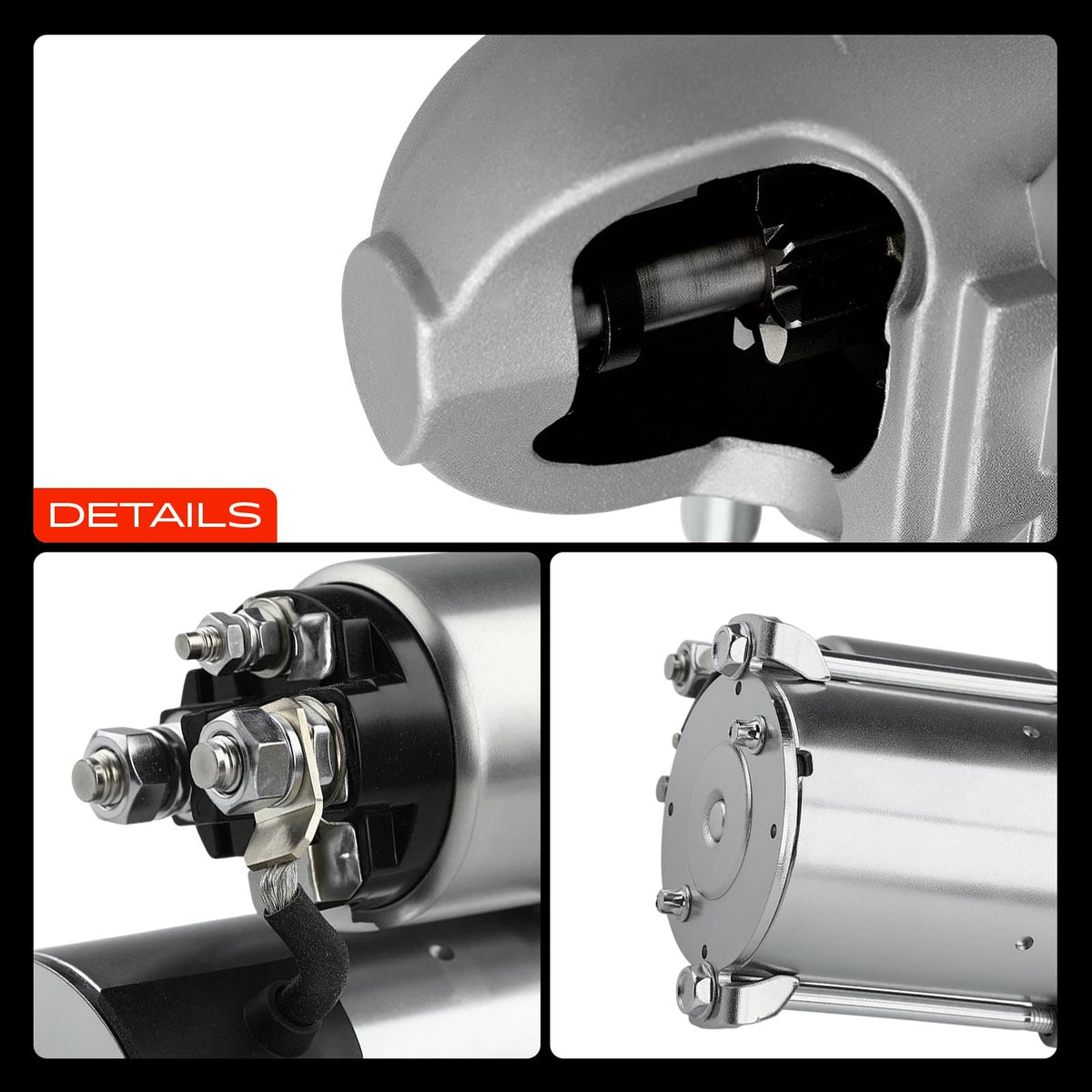 A-Premium starter in garage scene showing professional-grade maintenance benefit