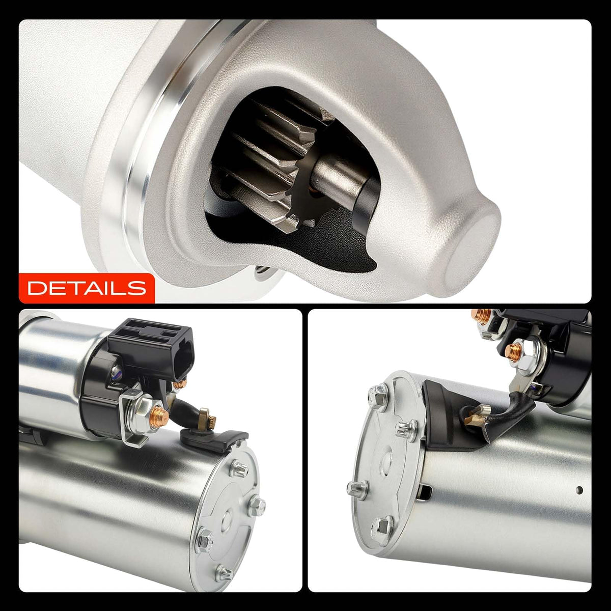 A-Premium starter used roadside by technician for quick replacement