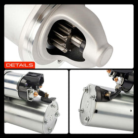 A-Premium starter used roadside by technician for quick replacement
