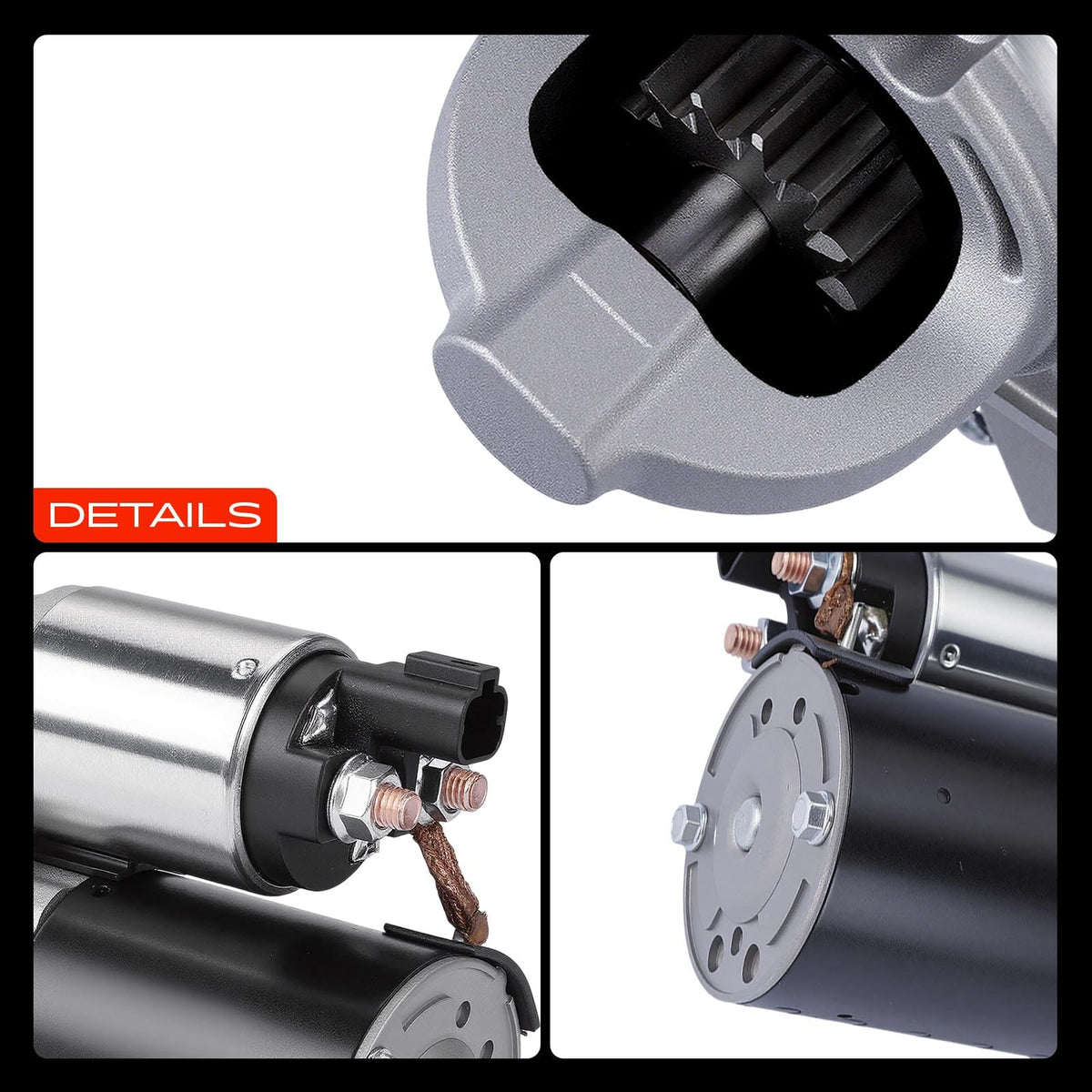 A-Premium starter shell finish showing durable materials and long-lasting protection