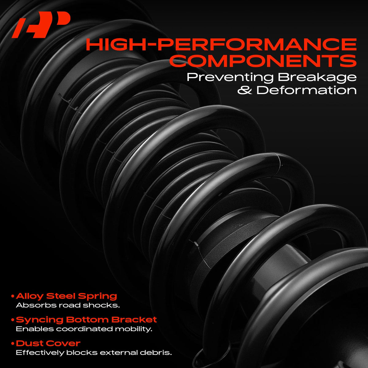 A-Premium boxed strut pair ready to ship providing convenience and matched components