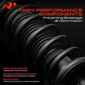 A-Premium boxed strut pair ready to ship providing convenience and matched components