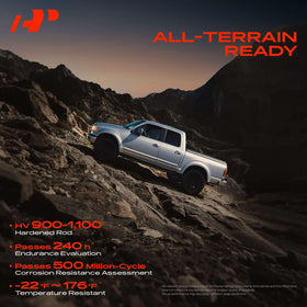 A-Premium spring seat and bushing detail illustrating secure mounting and noise reduction