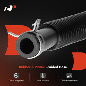 A-Premium supply and return hoses paired together for matched fit and simplified installation