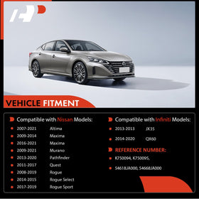A-Premium front sway bar link full view showing robust steel construction and finish