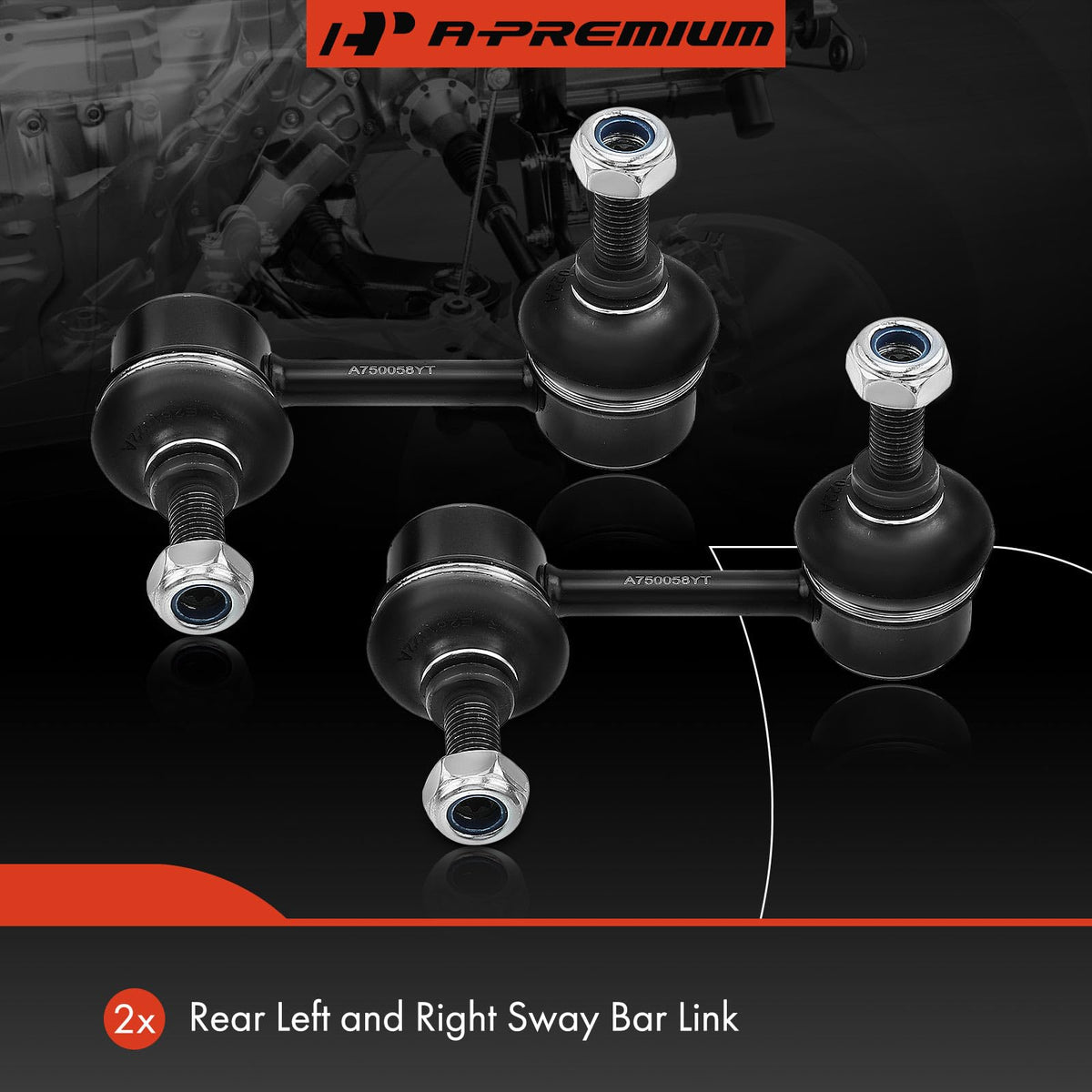 A-Premium detailed view of mounting end showing precise fitment benefit
