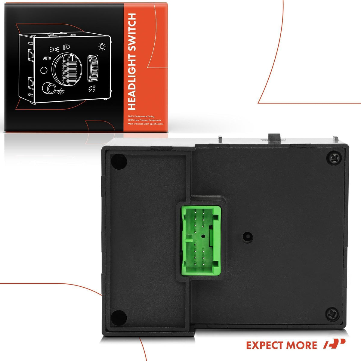 A-Premium switch installed in vehicle lifestyle shot showing restored control benefit