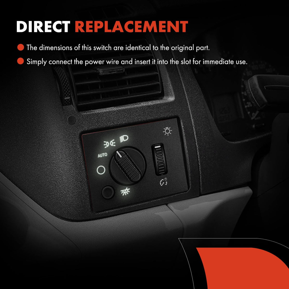 A-Premium switch material texture close-up showing reinforced plastic durability benefit