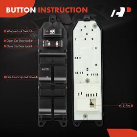 A-Premium side profile showing mounting tabs, facilitates secure, factory-fit installation