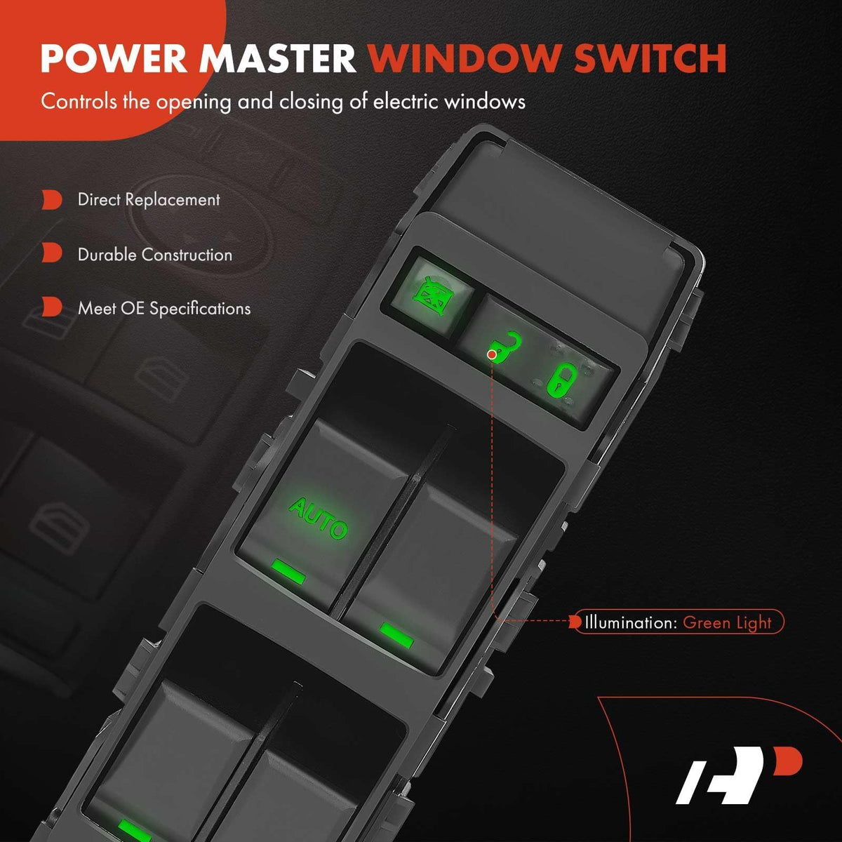 A-Premium side profile showing mounting tabs for secure installation