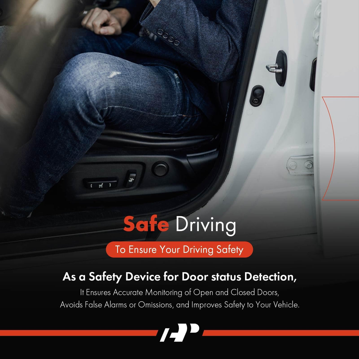 A-Premium side profile of switch highlighting durable nylon rubber construction