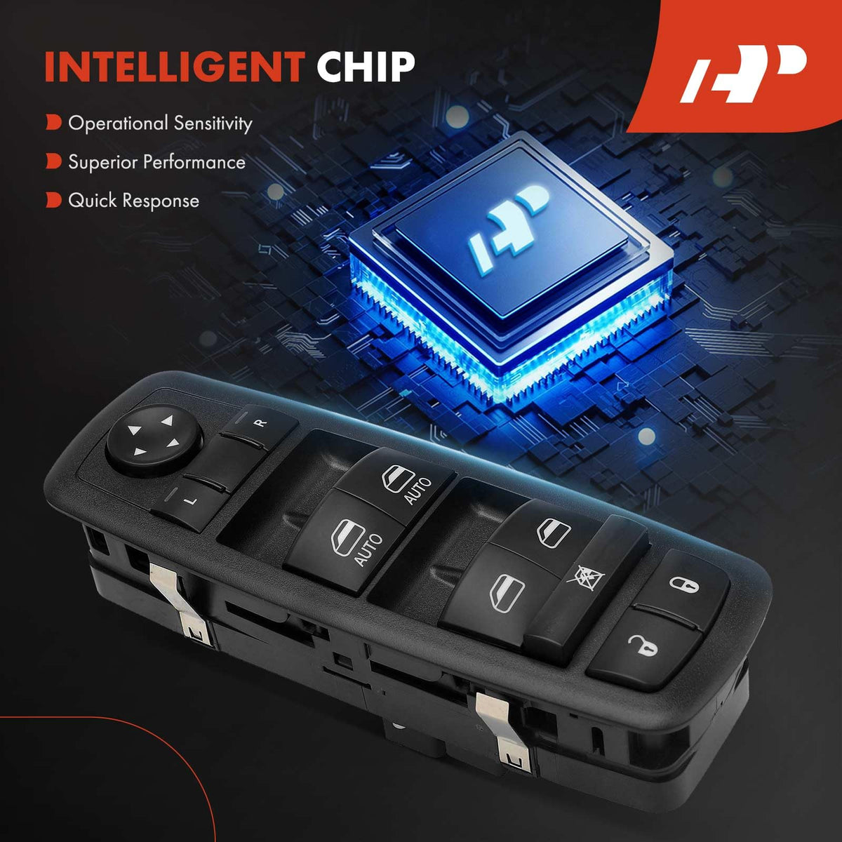 A-Premium switch held in hand showing compact size and OEM-like scale