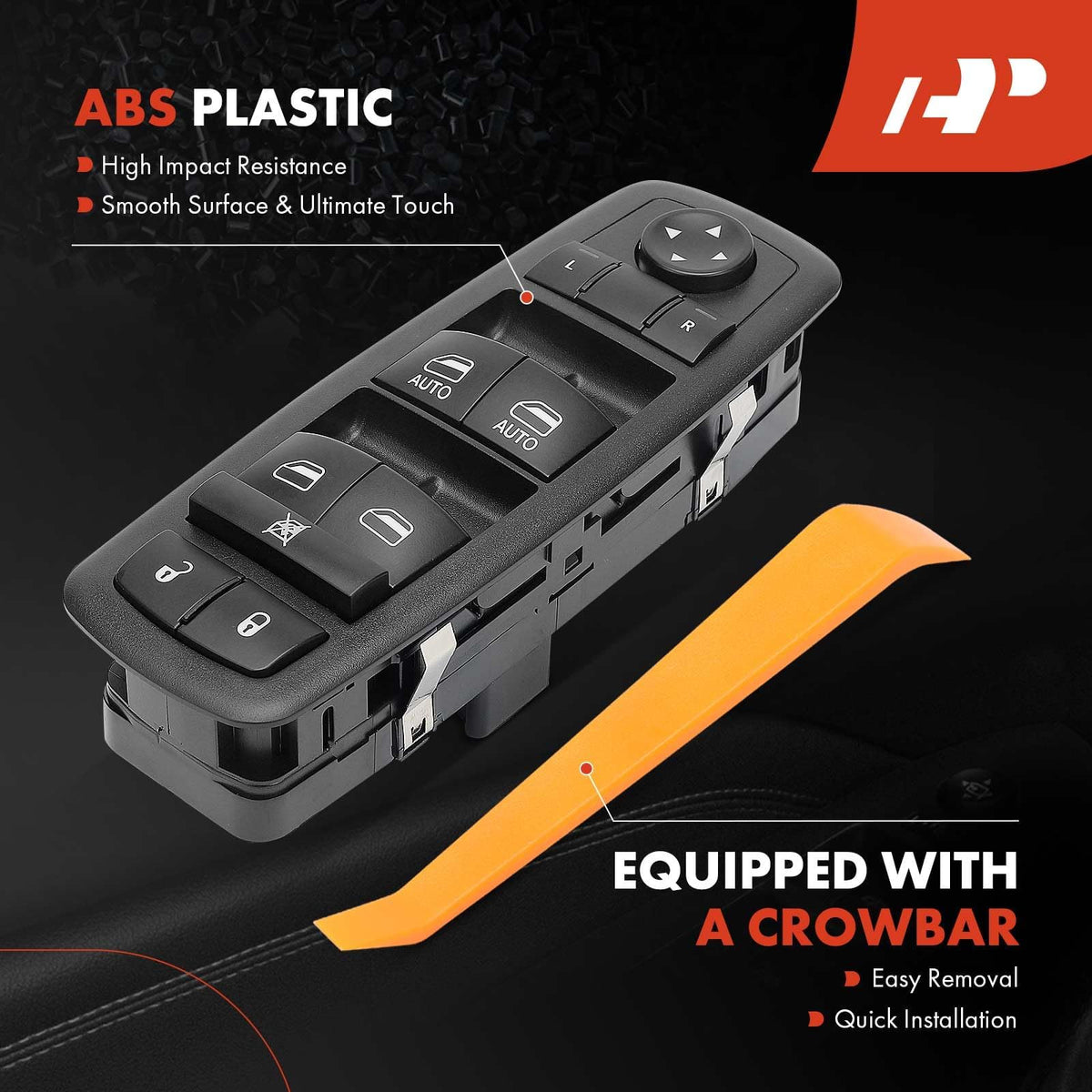 A-Premium switch with removal tool included for easier panel removal