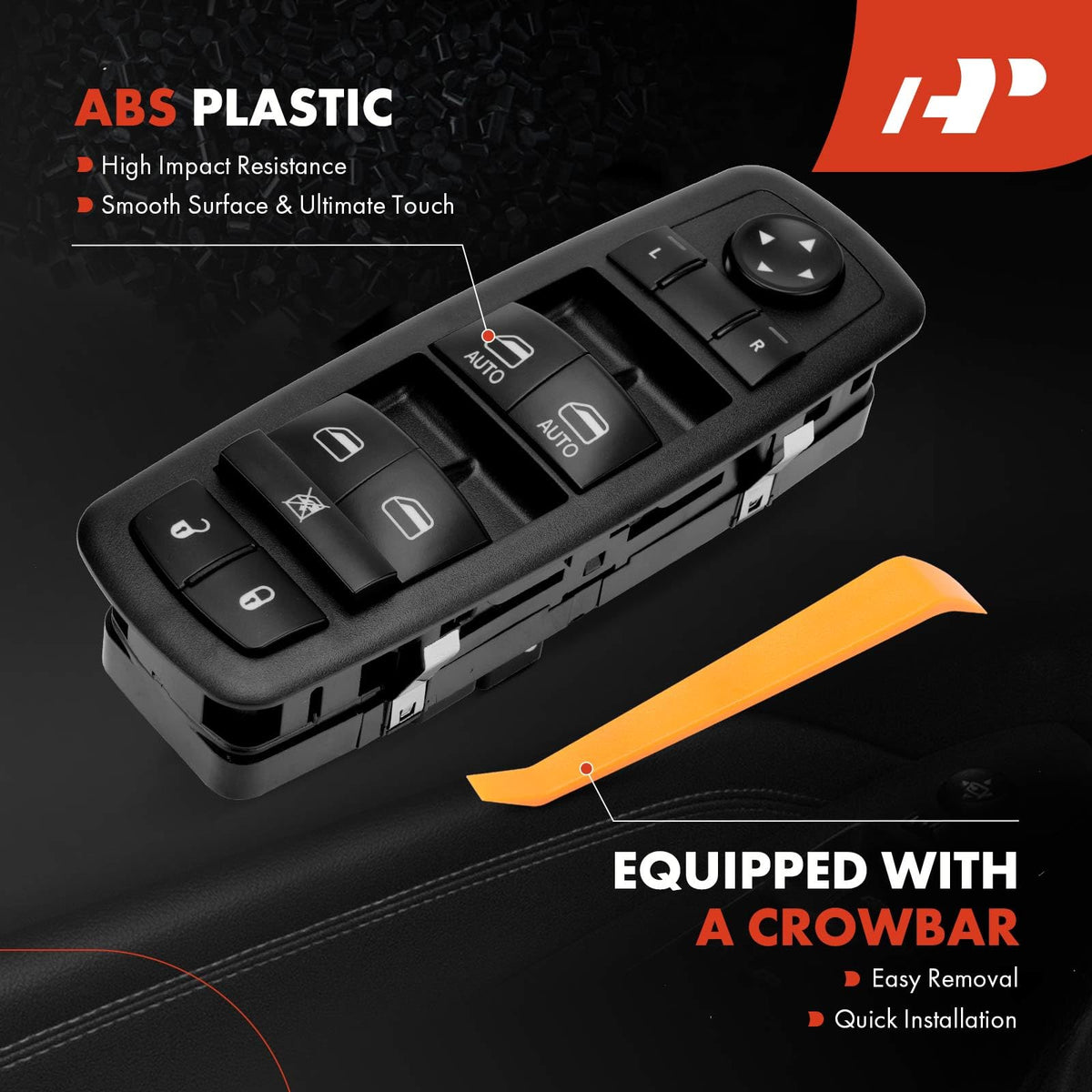 A-Premium switch with included removal tool for straightforward installation
