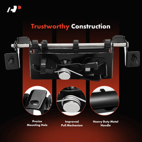 A-Premium handle installed on vehicle tailgate demonstrating restored operation