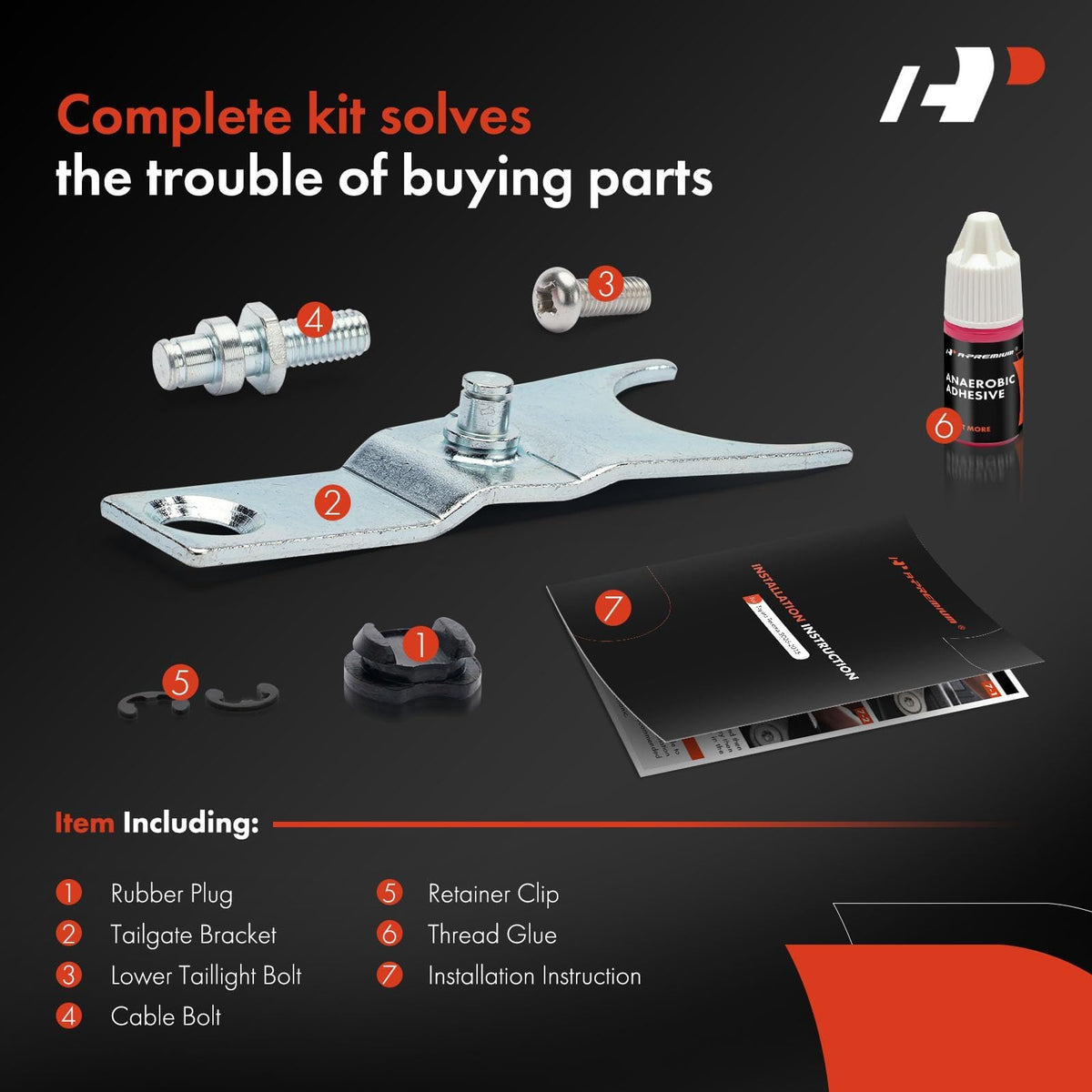 A-Premium close-up of steel ball joint highlighting durability and smooth action