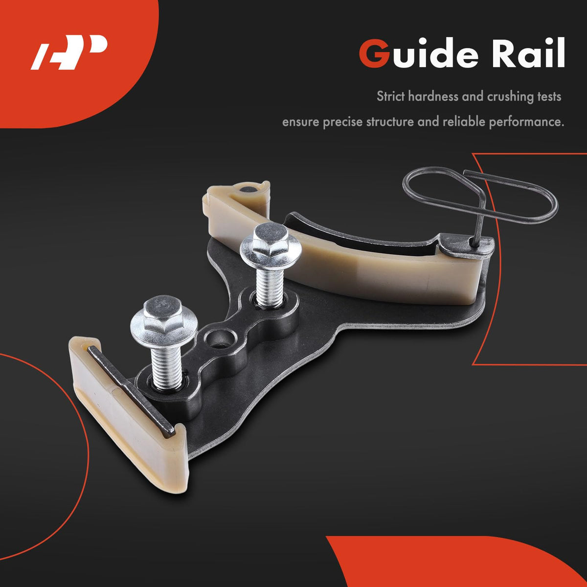 A-Premium hydraulic tensioner detailed view showing spring action benefit